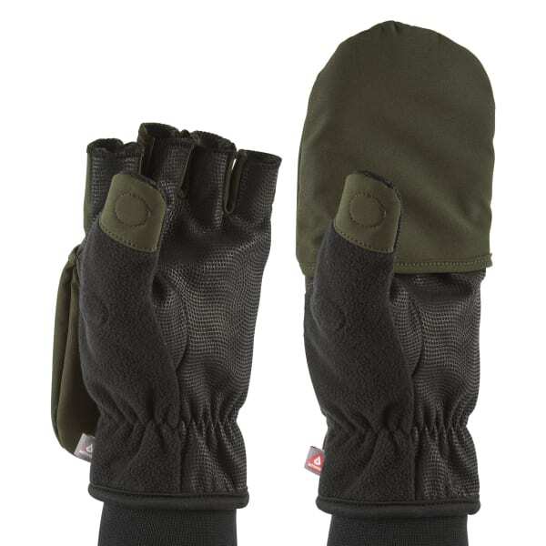 Sealskinz windproof convertible mittens with sheepskin palm, UK version