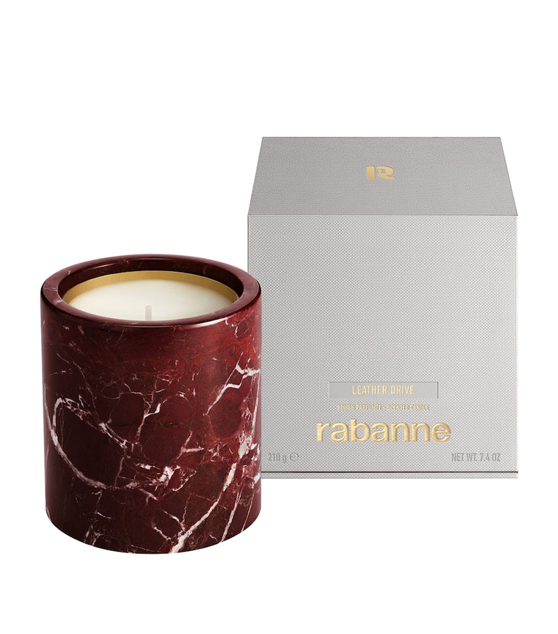 Rabanne Leather Drive scented candle 210g (British brand)