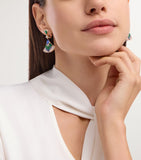 Bulgari Divas' Dream drop earrings in 18kt rose gold with sapphires and diamonds, UK version
