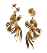 Harrods Miu Miu Metal Bow Earrings- Buy online at McGrocer