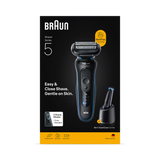 Holland & Barrett Braun Series 5 Electric Shaver with SmartCare Center, Blue- Buy online at McGrocer