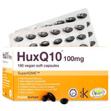 Huxley Europe Coenzyme Q10 supplement HuxQ10 100mg 150 capsules, UK version