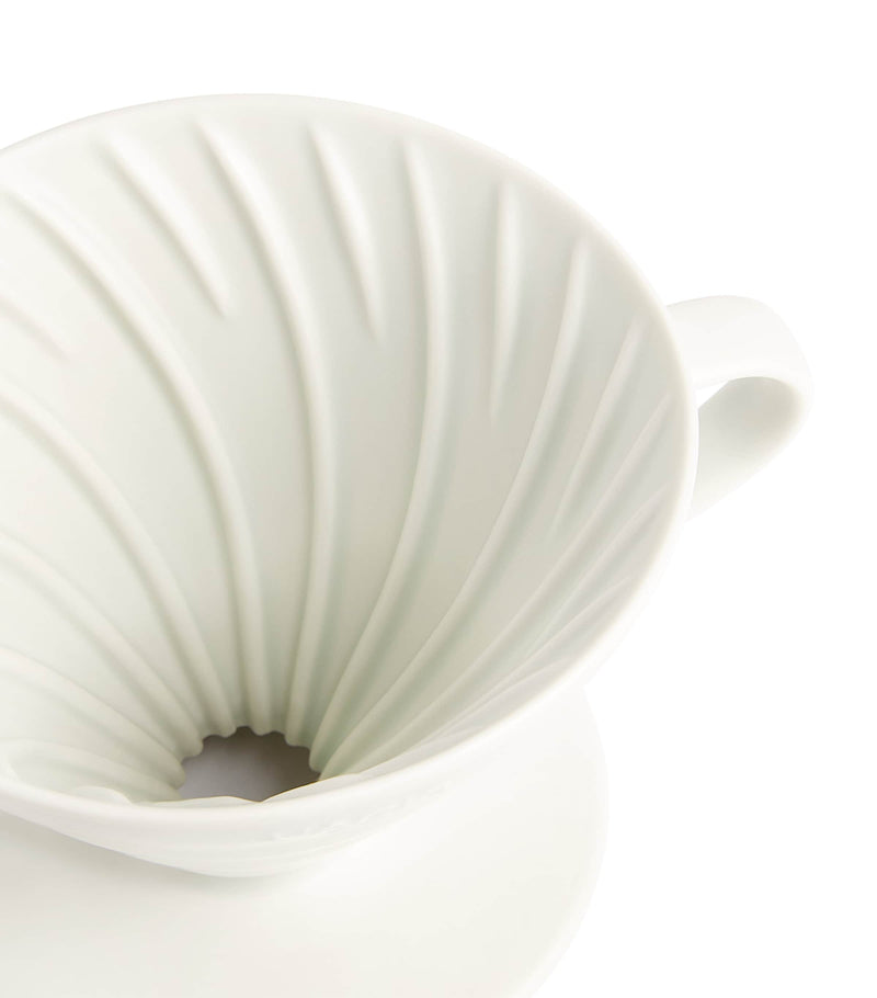 Hario V60 Size 02 ceramic coffee dripper, UK version
