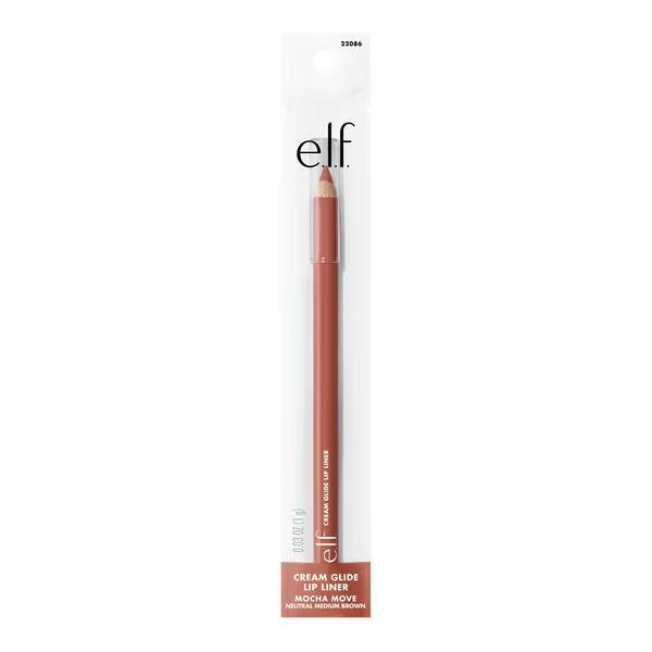 e.l.f. Cream Glide Lip Liner Mocha Move - British product