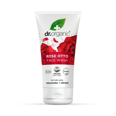 Nettoyant Visage Crémeux Dr Organic Rose Otto 150ml