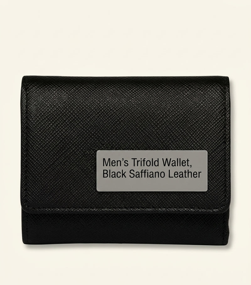 Prada small Saffiano leather wallet (British brand)