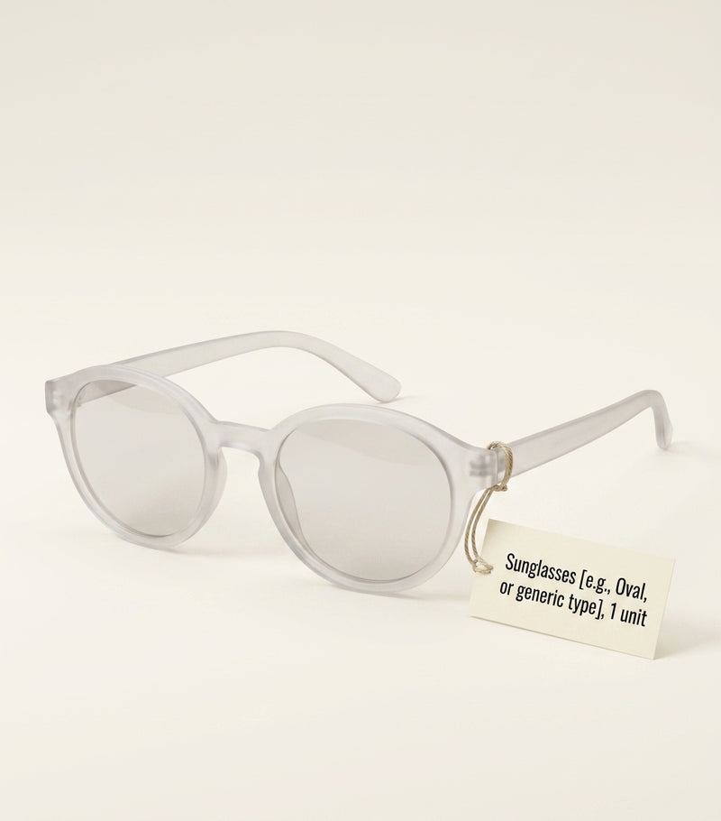 McQueen transparent round Kate sunglasses, UK version