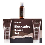 Superdrug ManCave Blackspice Beard Gift Set- Buy online at McGrocer