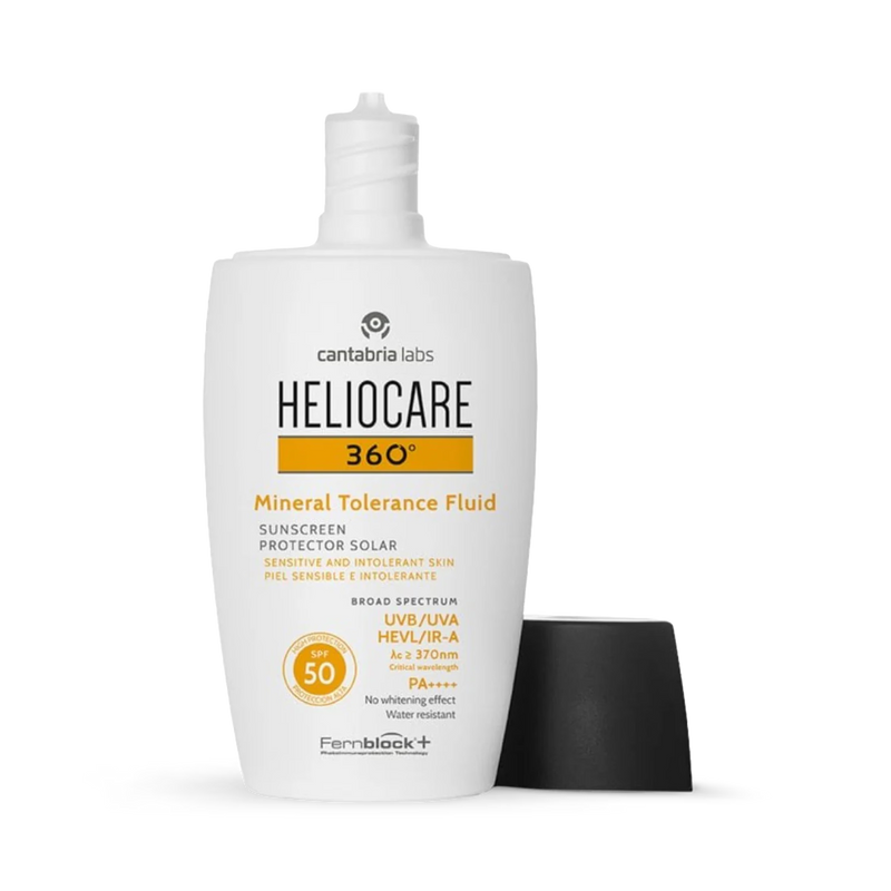 Heliocare 360 Mineral Tolerance Fluid SPF 50 50ml (British brand)