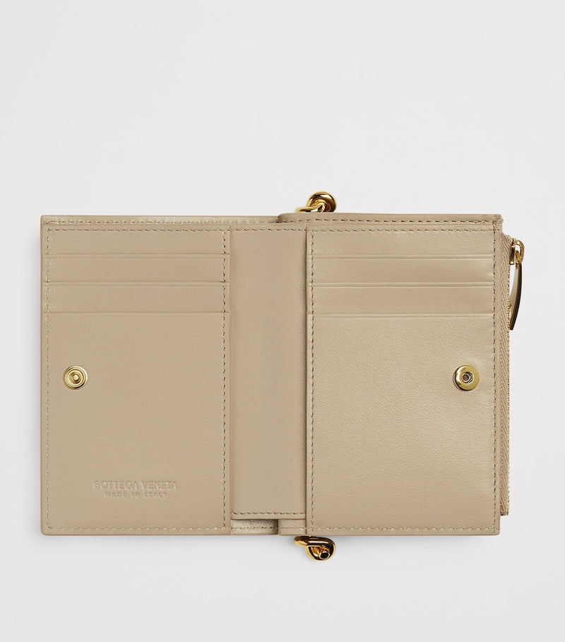 Bottega Veneta Solstice wallet in calf leather - UK version