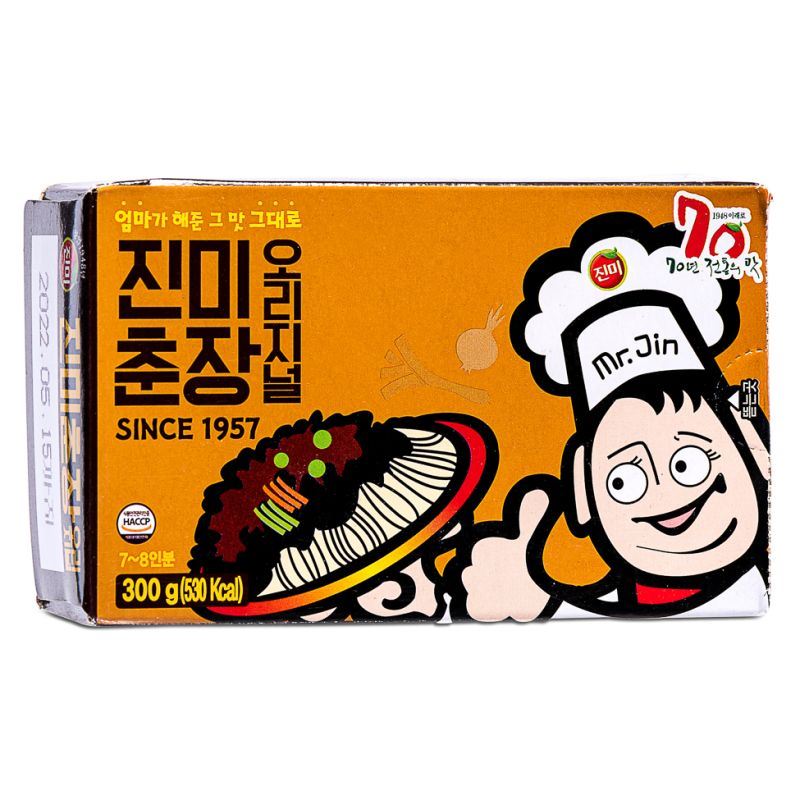 Jinmi chunjang black bean paste, imported from the UK