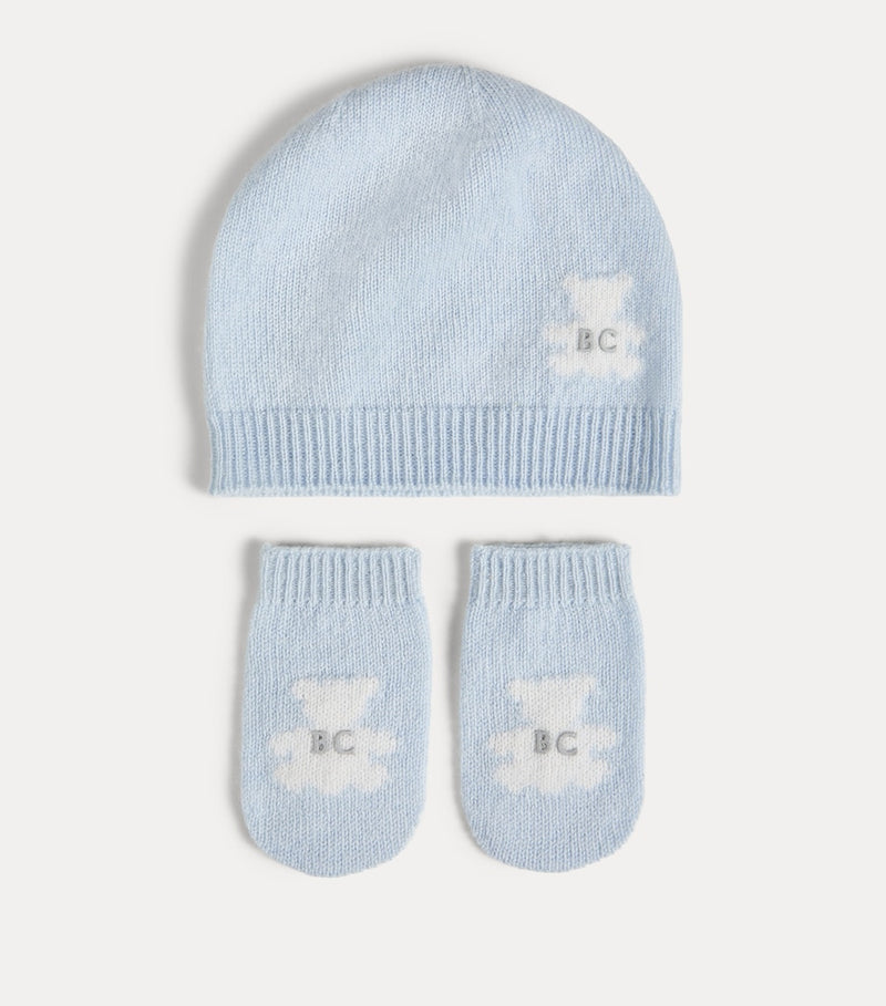Brunello Cucinelli cashmere beanie mittens socks set 0-36 months - British product