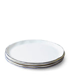 Feldspar Cobalt side plates set of 4 24cm - British product