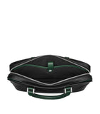 Aspinal of London slim leather Shield briefcase (British brand)