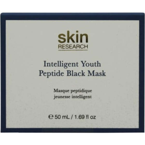 Skin Research Intelligent Youth Peptide Black Mask 50ml (British brand)