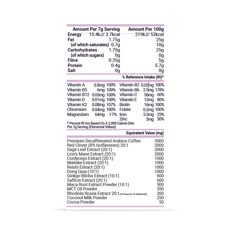 Empower Perimenopause Coffee 150g pouch - British product