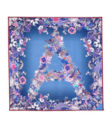 Harrods Aspinal of London Silk Floral Scarf- Buy online at McGrocer