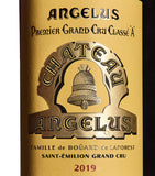 Château Angélus red wine 2019 75cl - British product