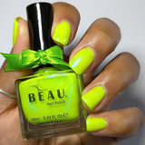 Beau Polish Tropic Like It's Hot Neon Nail Polish 10ml - British product