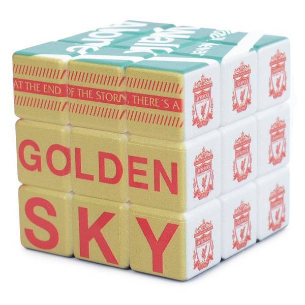 Liverpool FC crest puzzle cube 6cm (British brand)