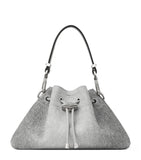 Jimmy Choo Cinch small suede shoulder bag - British product