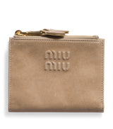 Harrods Miu Miu Small Nappa Leather Wallet 8.5cm x 11.5cm- Buy online at McGrocer