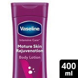 Superdrug Vaseline Intensive Care Mature Skin Rejuvenation Body Lotion 400ml- Buy online at McGrocer
