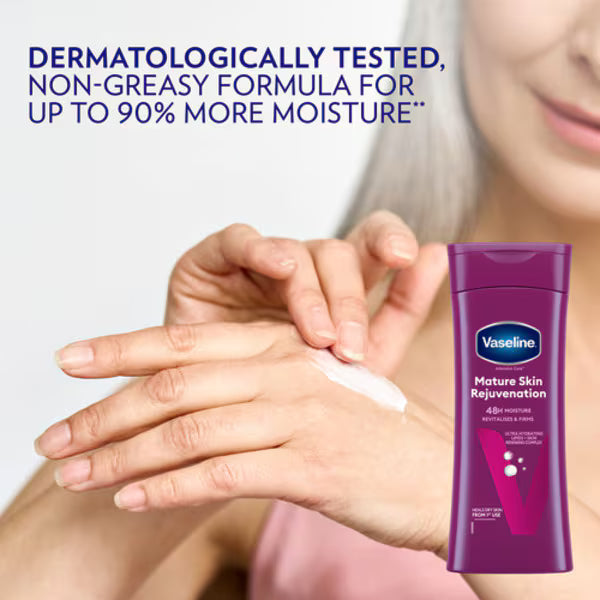 Vaseline Intensive Care Mature Skin Body Lotion 400ml (British brand)