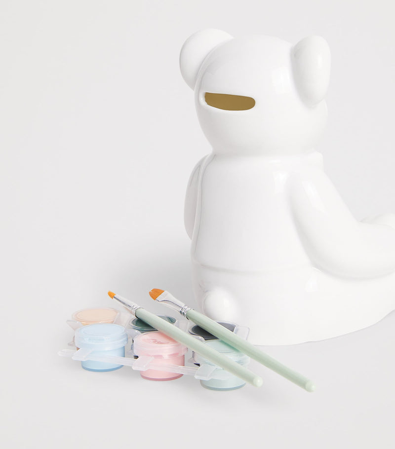 Harrods Bear Paint Your Own Money Bank craft kit, UK version