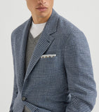 Brunello Cucinelli silk medallion pocket square 35cm, imported from the UK