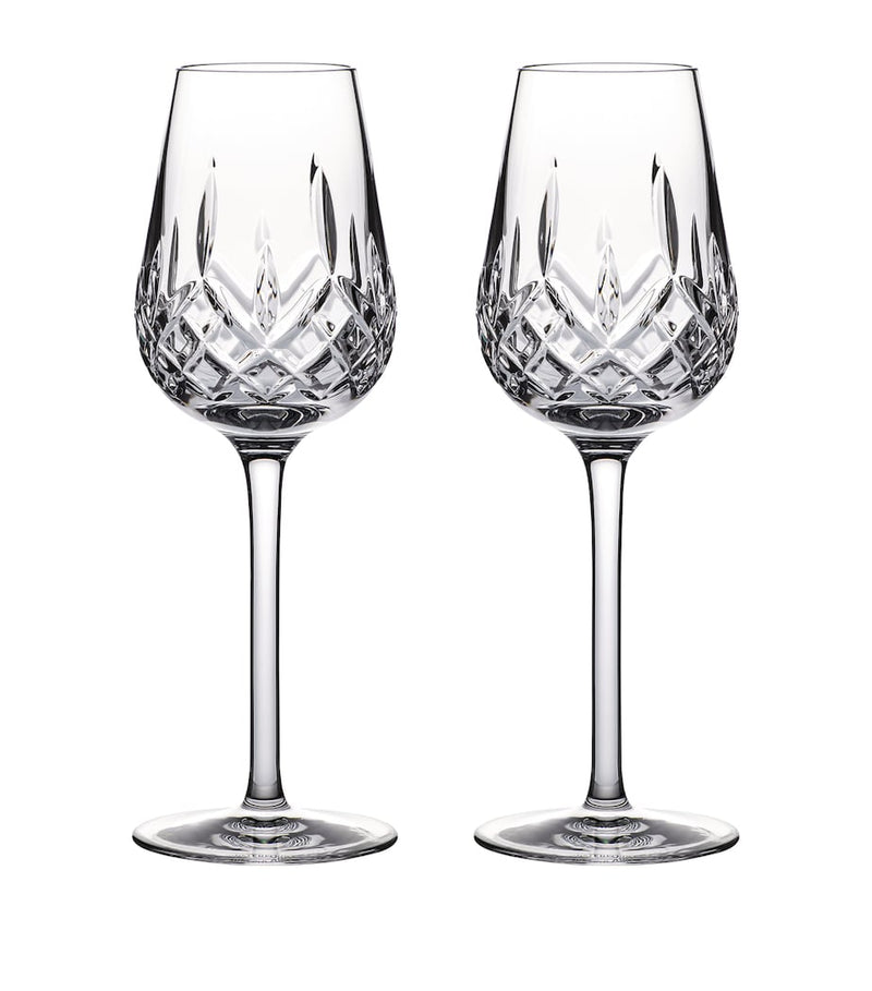 Waterford Lismore cognac glasses 310ml set of two (British brand)