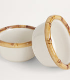 Les-Ottomans bamboo bowls set of 2 8cm - British product