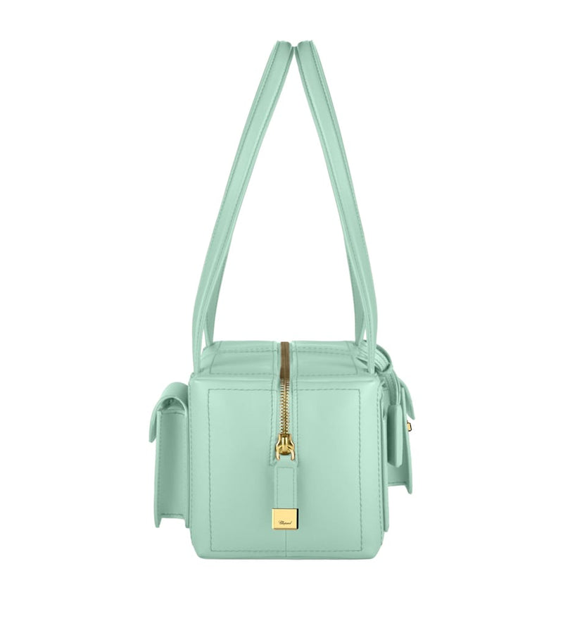 Chopard Leather Ice Cube Shoulder Bag, imported from the UK
