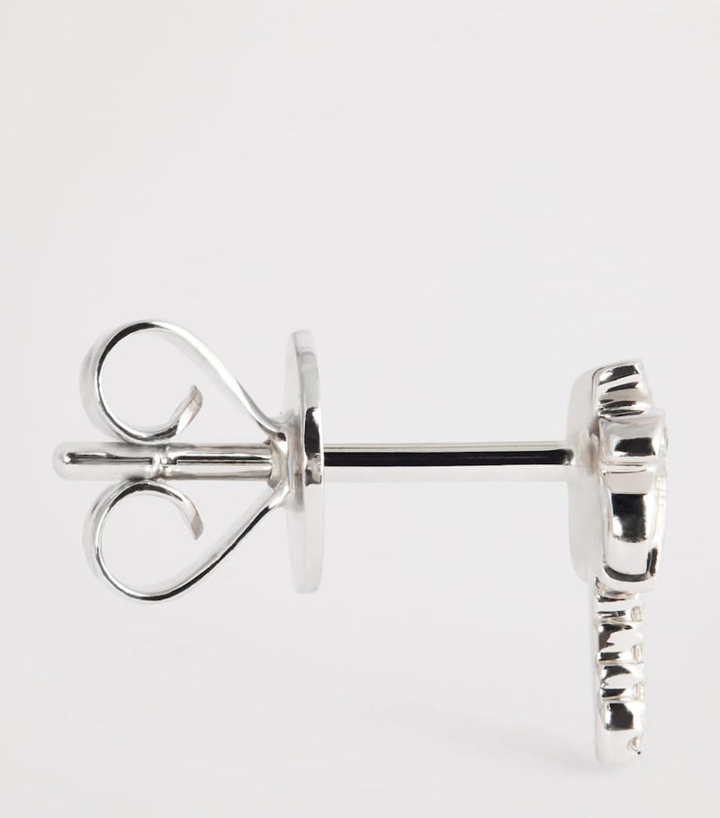 Anita Ko white gold diamond palm tree stud earring - British product