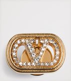 Valentino Garavani Vlogo Ovalette crystal earrings - British product