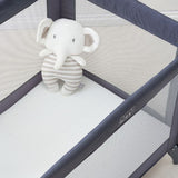 The Tiny Bed Co. cotton fitted sheet white 95x65cm (British brand)