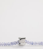 Suzanne Kalan white gold iolite beaded necklace (British brand)