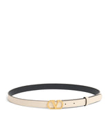 Harrods Valentino Garavani Leather VLogo Signature Belt- Buy online at McGrocer
