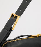 AllSaints Noemie crescent shoulder bag, imported from the UK
