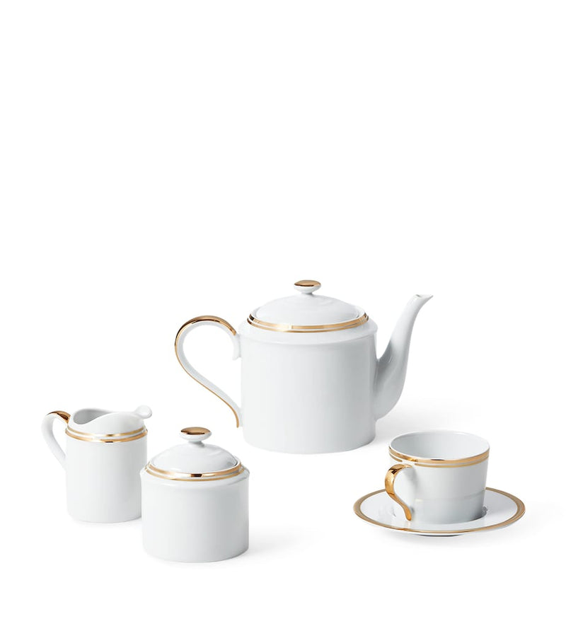 Ralph Lauren Wilshire creamer and sugar set, imported from the UK