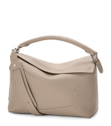 Harrods LOEWE Medium Leather Puzzle Edge Top-Handle Bag- Buy online at McGrocer