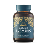 Holland & Barrett Ayurvediq Organic Turmeric, Ginger & Black Pepper Herbal Supplement Capsules, 60 Capsules- Buy online at McGrocer