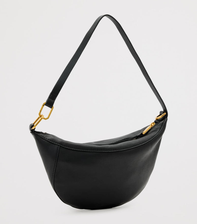 AllSaints Micro Leather Luna Shoulder Bag - British product