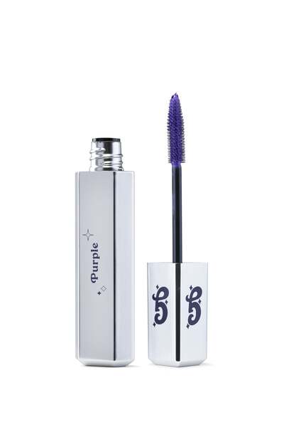Glisten Cosmetics purple mascara tube Spectra Lash, UK version