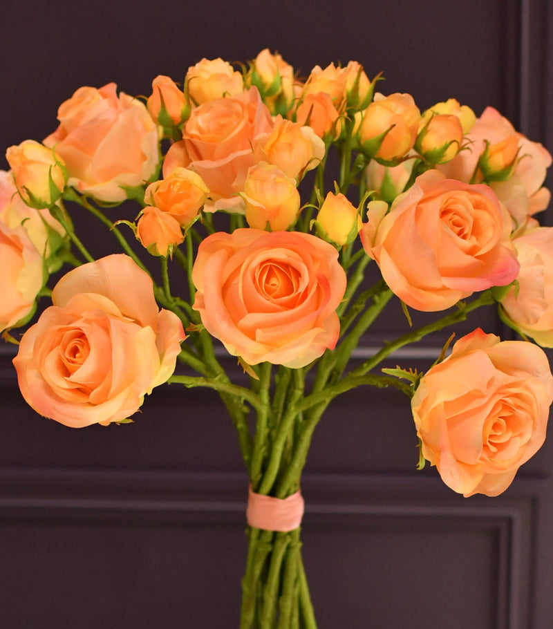 Silk-ka artificial rose bouquet 65cm, UK version