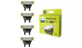 Holland & Barrett Philips OneBlade 360 Replacement Blades 4 pack- Buy online at McGrocer