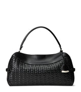 Harrods Ralph Lauren Collection The Ralph Leather Braided Shoulder Bag - 19.5cm x 37cm x 12cm- Buy online at McGrocer