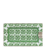 Harrods Dolce&Gabbana Casa Verde Maiolica Porcelain Ashtray- Buy online at McGrocer