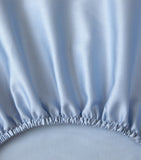 Yves Delorme Triomphe Celeste Super King fitted sheet, imported from the UK