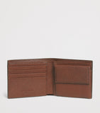 Giorgio Armani grained leather bifold wallet, imported from the UK